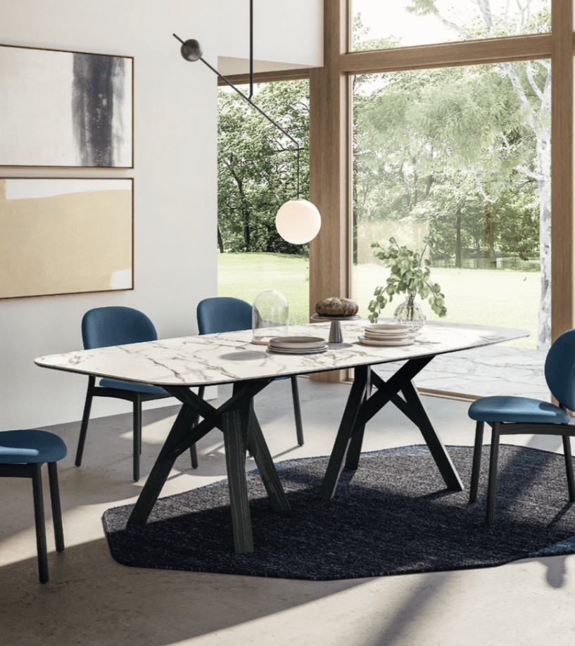 Jungle Elliptical Dining Table - Trade Source Furniture