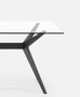 Kent Glass Dining Table - Calligaris