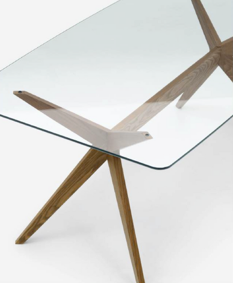 CS4105 Kent Glass Dining Table