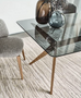 CS4105 Kent Glass Dining Table