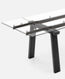 Levante Glass Extending Dining Table - Calligaris