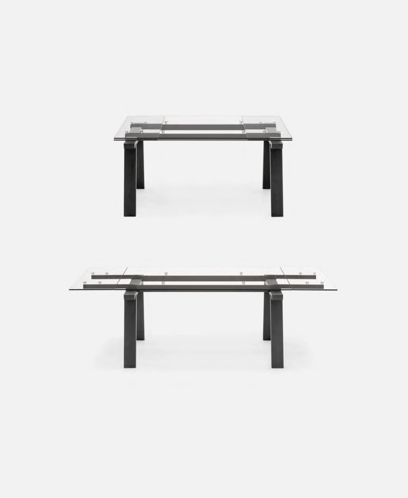 Levante Glass Extending Dining Table - Calligaris