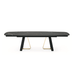 Sunshine Elliptical Extension Dining Table - Trade Source Furniture