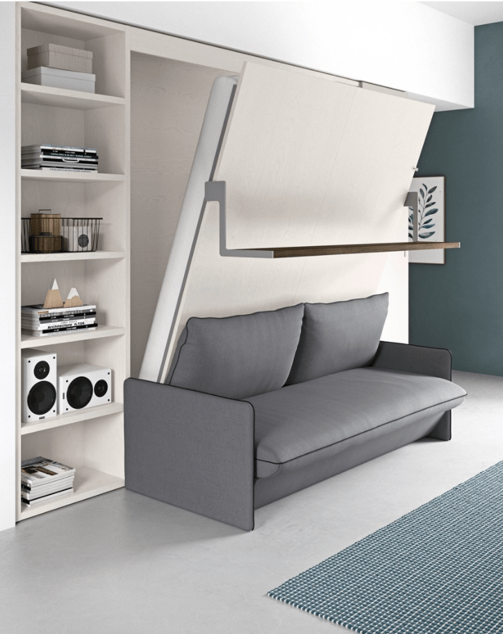 Italian Wall Bed Systems with Sofa