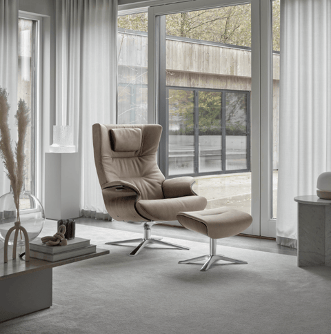 Conform After Work Recliner Chair and Footstool - Conform