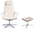 Conform Bravo Swivel Chair and Footstool