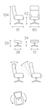 Conform Prime Reclining Chair and Footrest