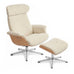 Timeout Reclining Chair and Footstool by Conform at Trade Source by Conform at Trade Source Furniture