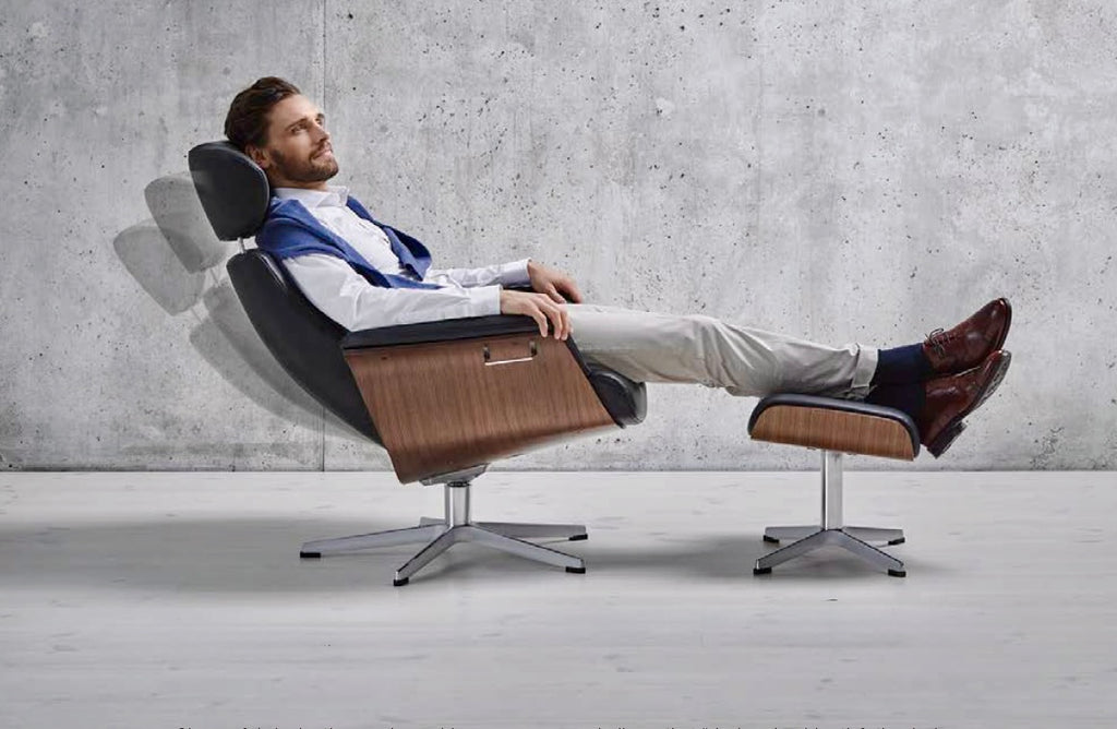 Conform Timeout Reclining Chair and Footstool