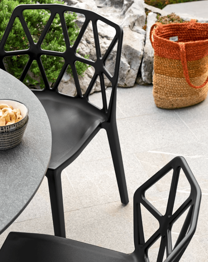 CB1056 Indoor Outdoor Alchemia Dining Chairs by Connubia