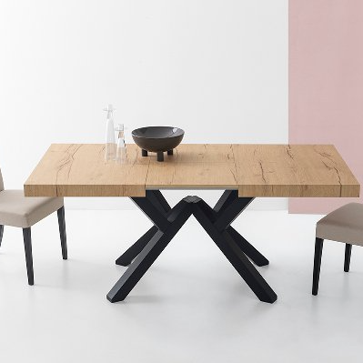 CB4789-R Mikado Extending Dining Table - Connubia