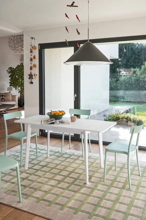 CB4094-Q Dine Extendable Kitchen Table for Modern Dining