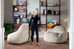 CB3464 Tender Bean Bag Arm Chair