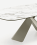 CS4175-FB Calligaris Axiom Elliptical Dining Table