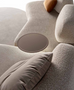 Curve Sofa with Movable Backs