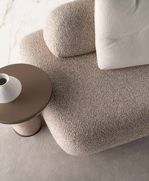 Curve Sofa with Movable Backs
