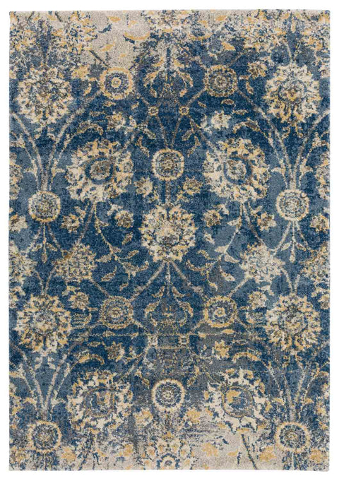 Orleans OR5 Indigo Rug - Trade Source Furniture