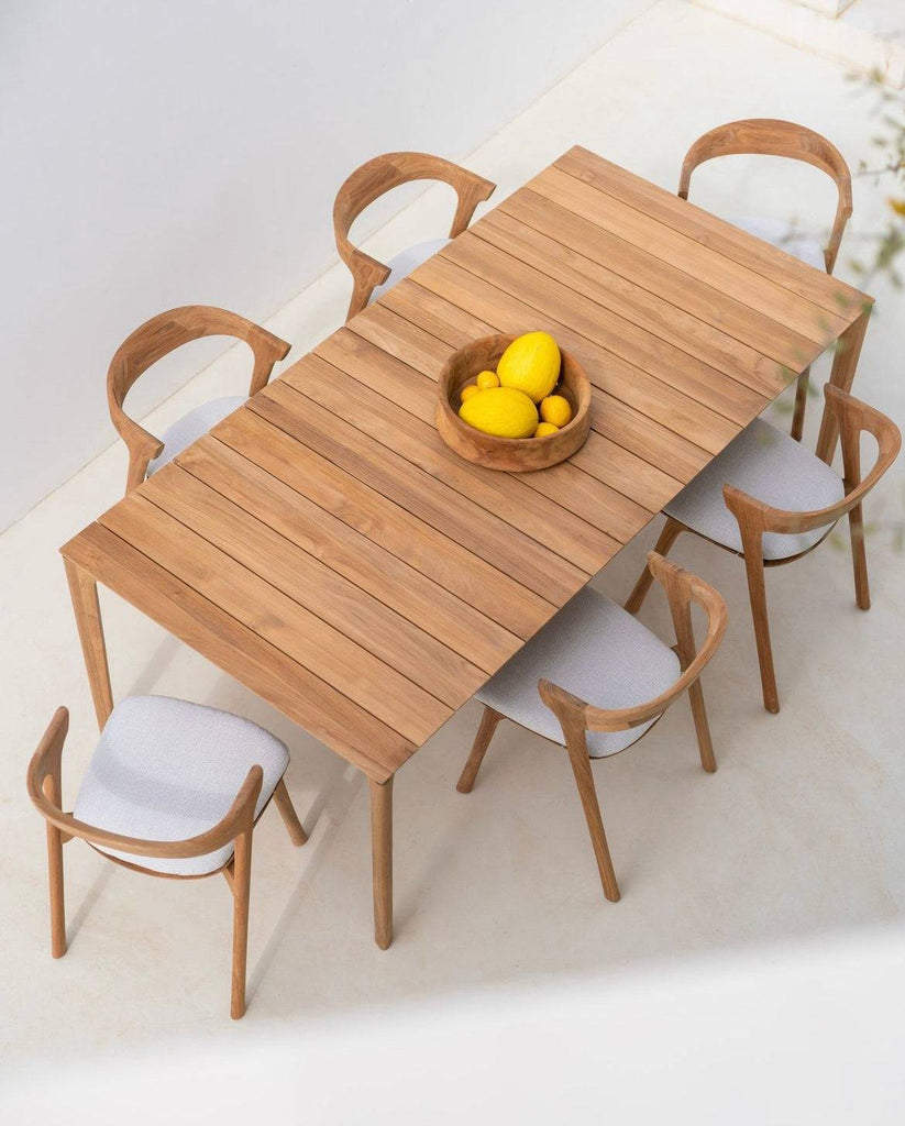 Outdoor Bok Dining Table and Chairs - Trade Source Furniture