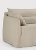 Ethnicraft Weave Sofa and Chair with Removable Covers