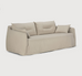 Ethnicraft Weave Sofa and Chair with Removable Covers