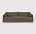 Ethnicraft Weave Sofa and Chair with Removable Covers
