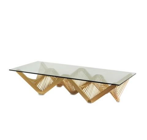 Geo Rectangular Cocktail Table