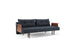 Recast Plus Sofa with Walnut Arms - Trade Source Furniture