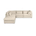 Messi Sectional Sofa with cushions