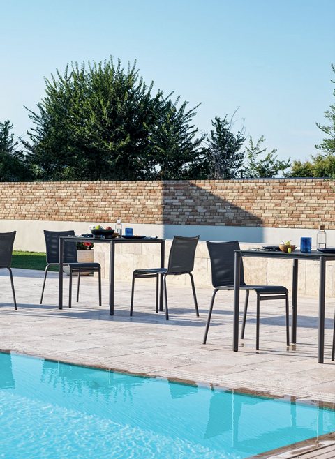 Moon Indoor Outdoor Dining Table Collection by Bontempi Casa