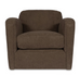 Coco Lounge Chair in brown fabric for armchair furniture