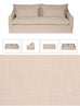 Darcy Loveseat by Moss Home - Trade Source Furniture