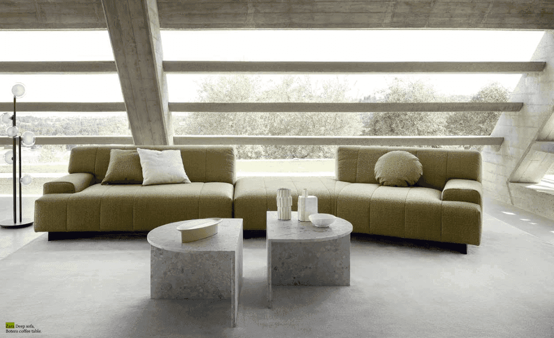 Zara Sofa and Chair by Nicoline Italia – Trade Source Furniture