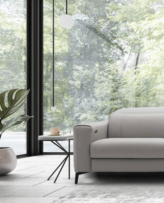 Pisa Reclining Sofa by Nicoline Italia - Trade Source Furniture