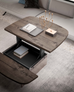 Aurelius Lift Up Top Coffee Table - Ozzio Italia