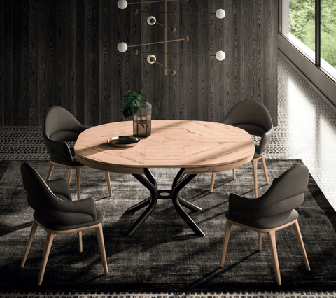 Circle Expanding Round Dining Table