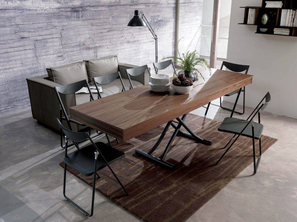 Newood Transformable Coffee to Dining Table .