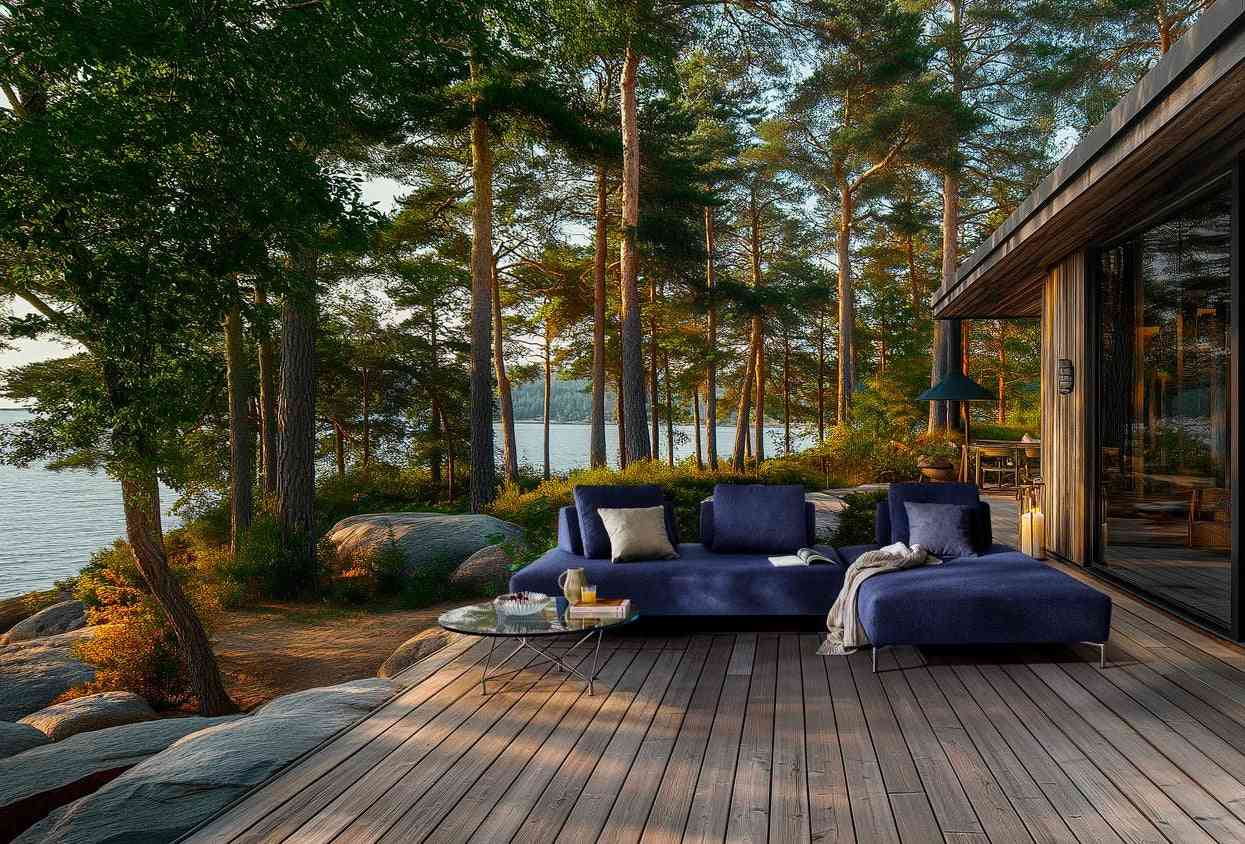 Eilersen Playtower Outdoor Couch with Movable Backrests – Trade