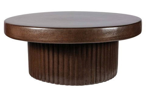 Ceramic Flute Coffee Table - Trade Source Furniture