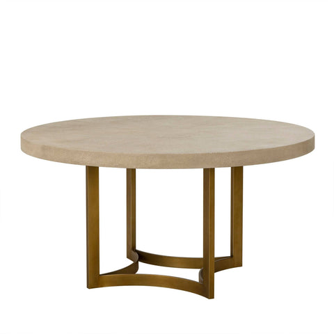 60" Round Lucas Dining Table by Maison 55 - Trade Source Furniture