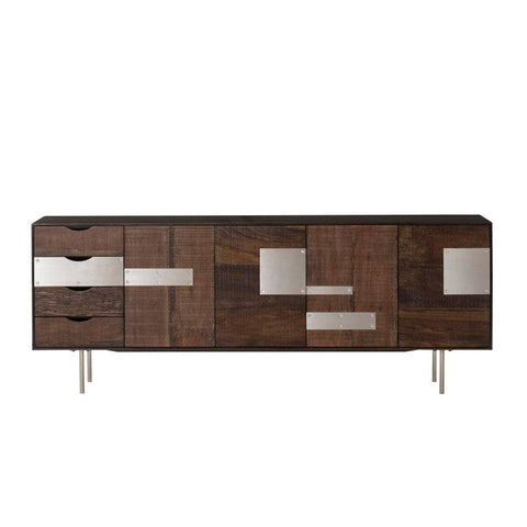 Almera Metal Credenza by Thomas Bina - Trade Source Furniture