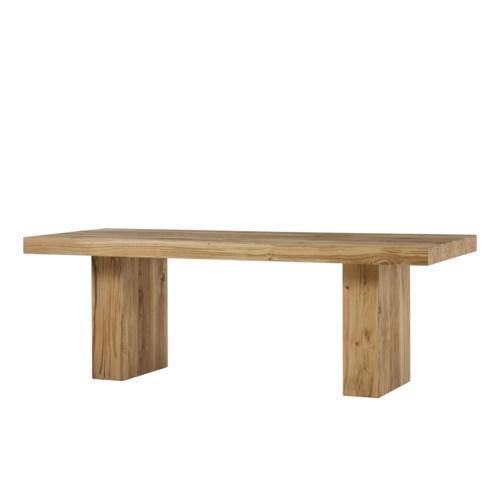 Emelia Natural Oak Dining Table and Bench - Trade Source Furniture
