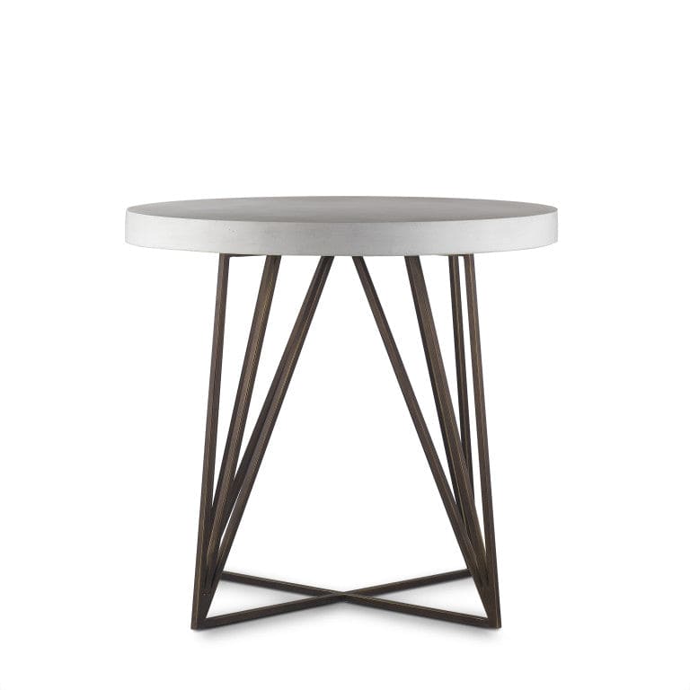 Emerson 26in Round Side Table - Trade Source Furniture