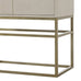 Louis Light High Bar Cabinet by Reagan Hayes - Trade Source Furniture