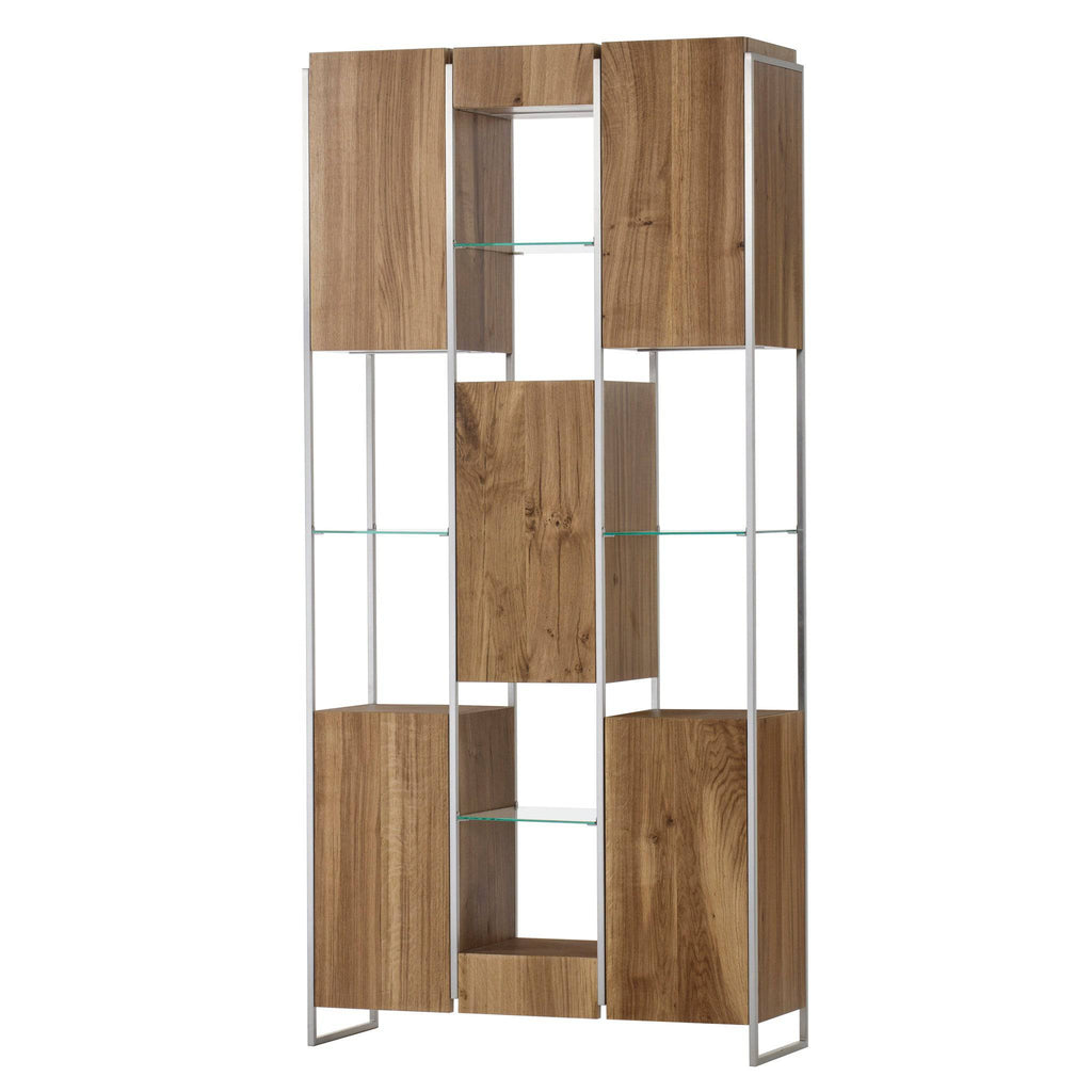 Marley Bookcase Large Light Oak - Trade Source Furniture