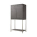 Melissa Bar Cabinet With Light - Trade Source Furniture