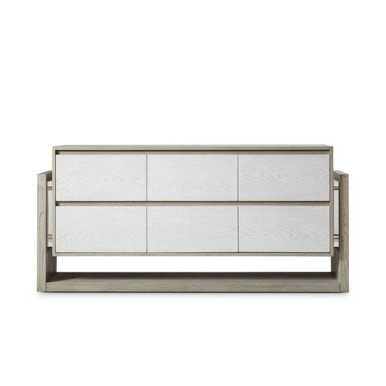 Newman 6 Drawer Chest by Kelly Hoppen - Trade Source Furniture