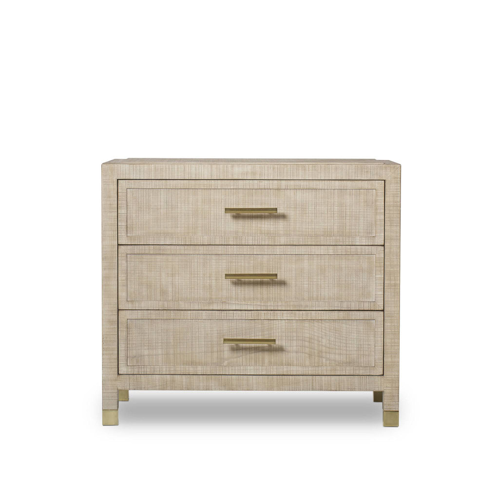 Raffles 3 Drawer Nightstand by Maison 55 - Trade Source Furniture