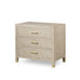 Raffles 3 Drawer Nightstand by Maison 55 - Trade Source Furniture