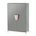 Shield Cabinet - Dark Grey Lacquer