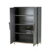 Shield Cabinet - Dark Grey Lacquer